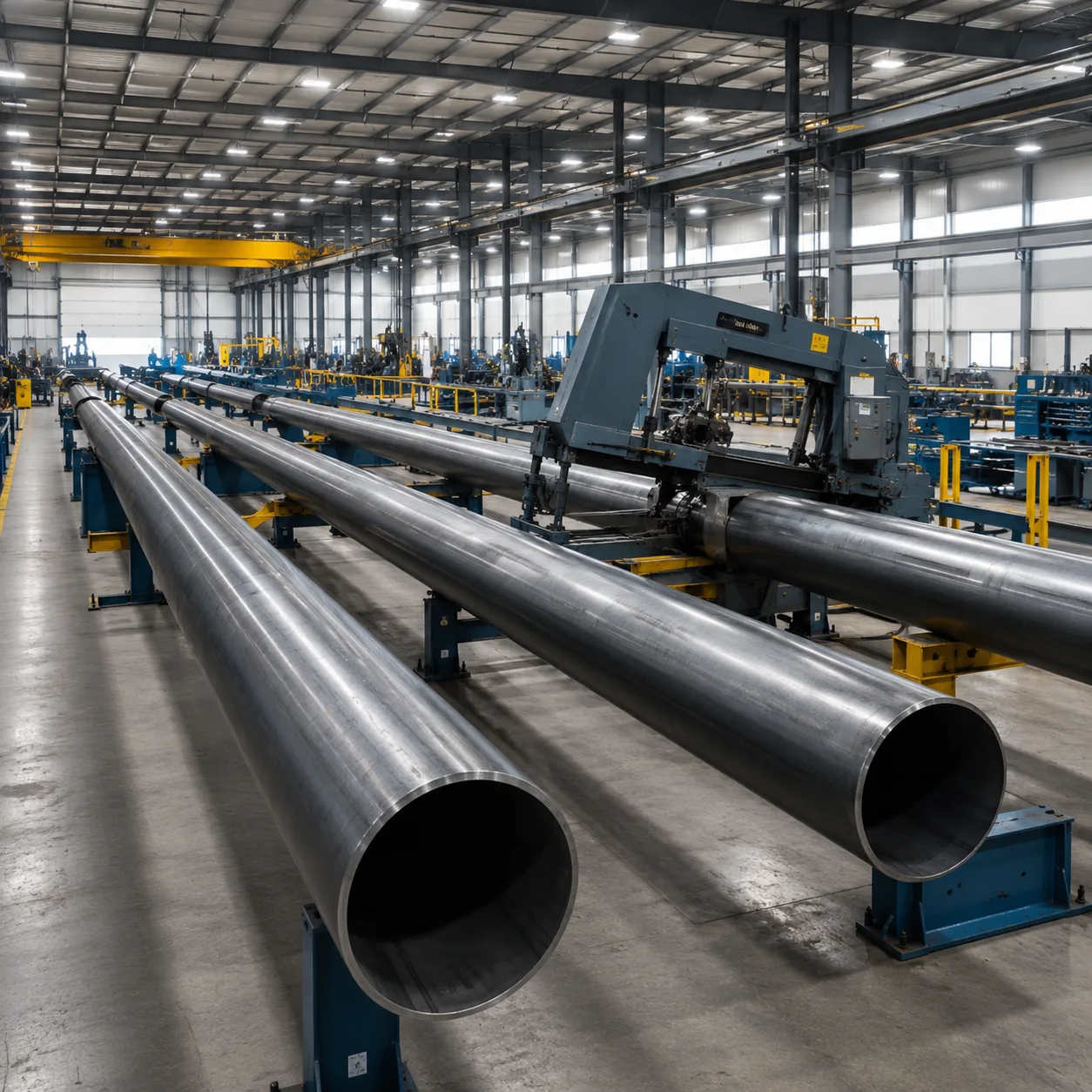 Certified steel fabrication for commercial shade structures at Shade ’N Net’s Phoenix facility